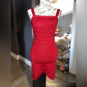 Red Stretch Dress